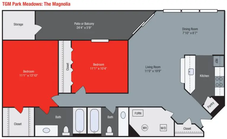 Apartments For Rent TGM Park Meadows - Magnolia ...